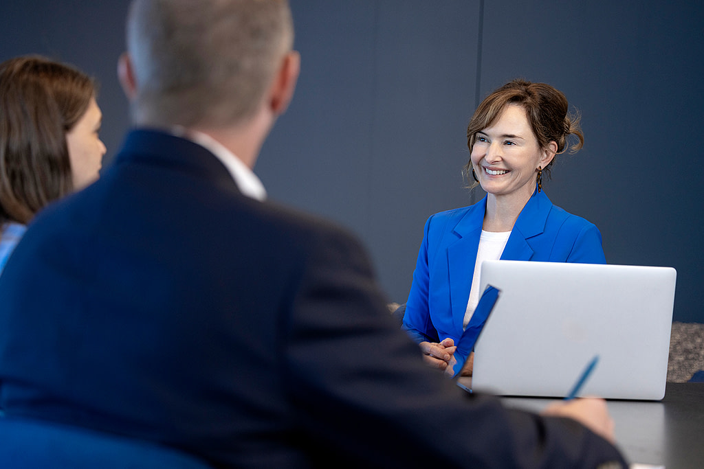 Tax Pro's team meeting with clients